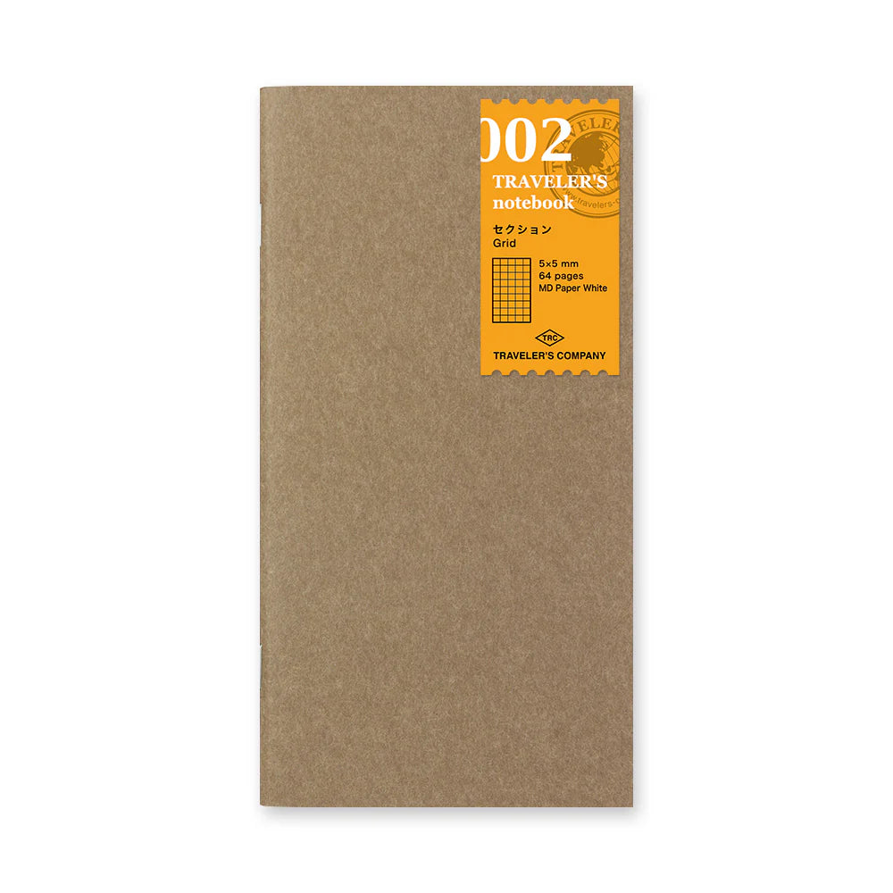 002 Grid Notebook Refill
