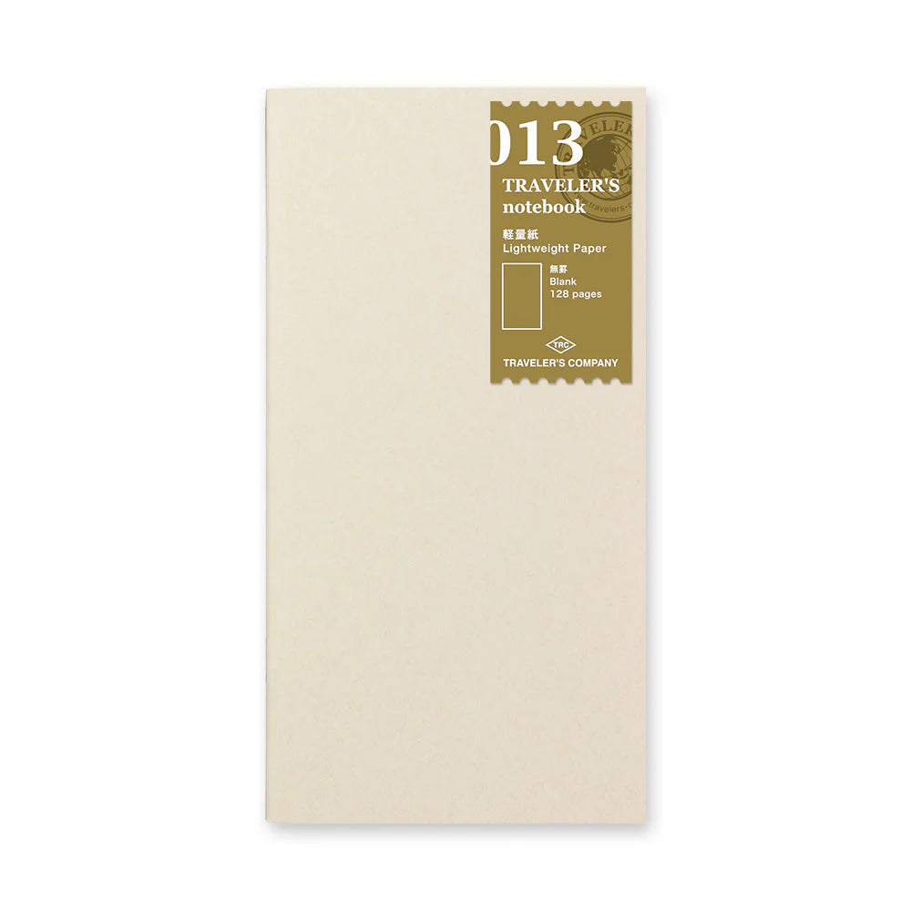013 Lightweight Paper Notebook Refill
