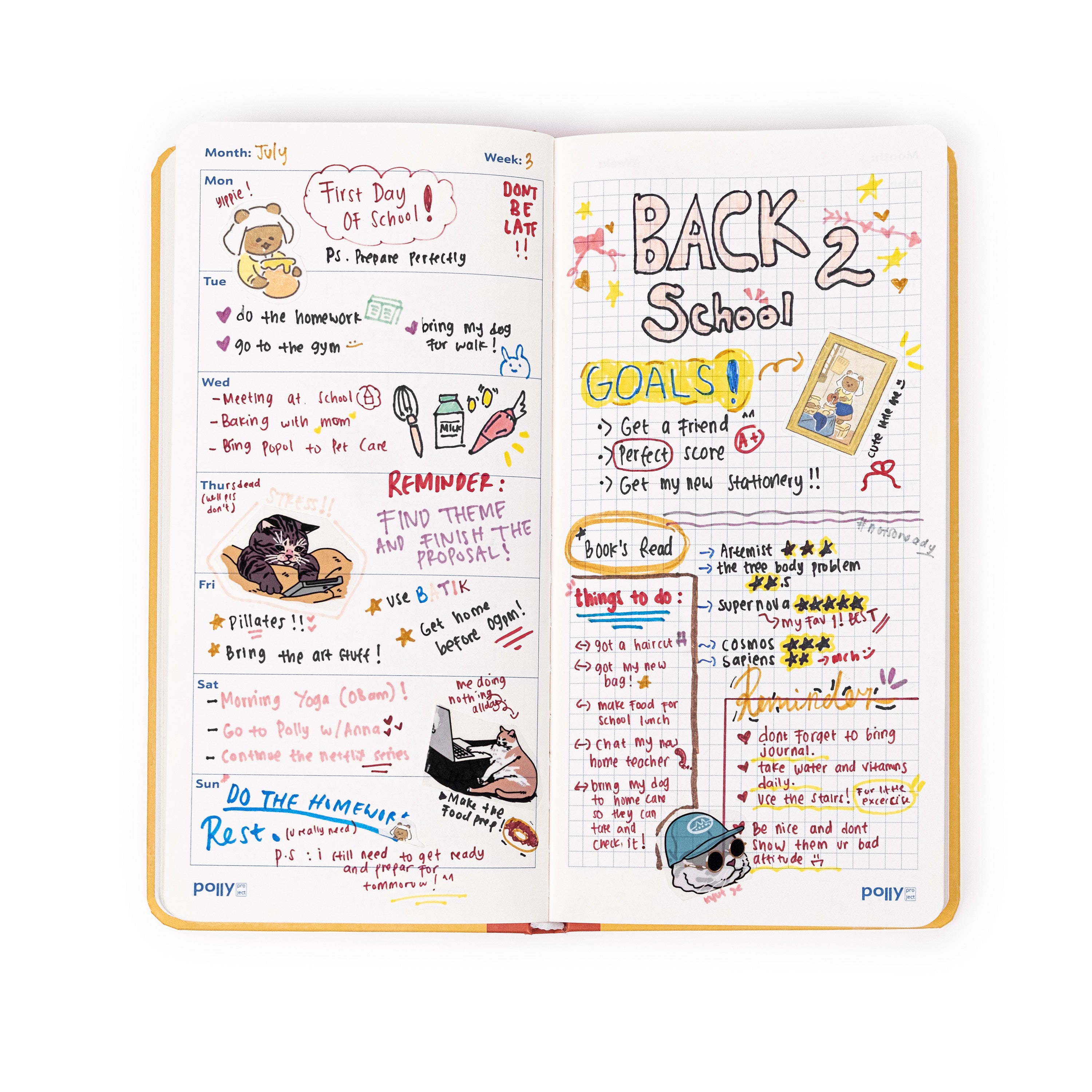 Pocket Journal Weekly Planner