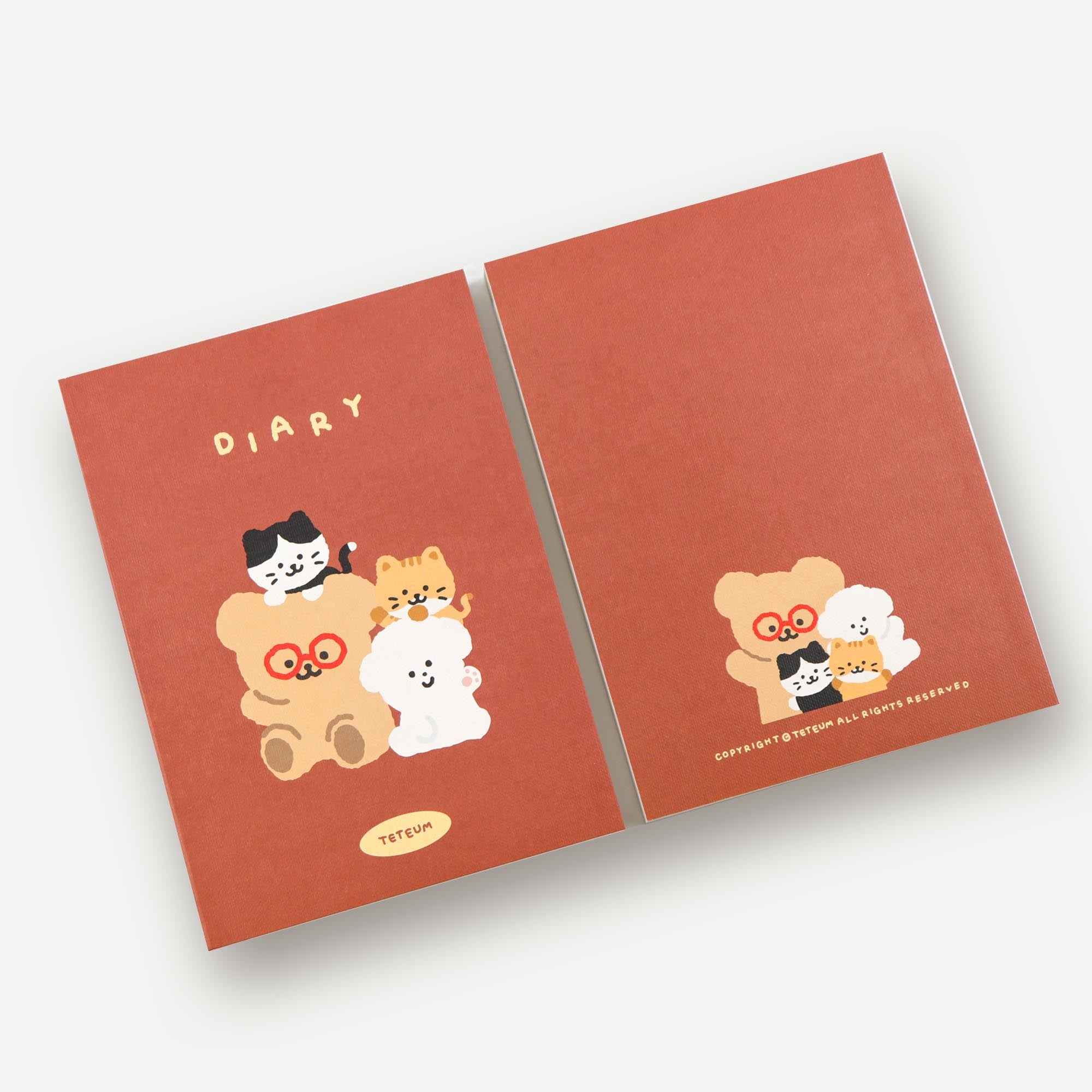 NOTEBOOK FRIENDS DIARY