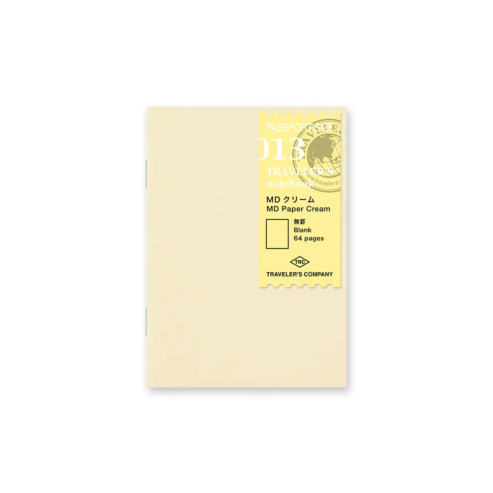 013 MD Paper Cream (Passport Size) Refill