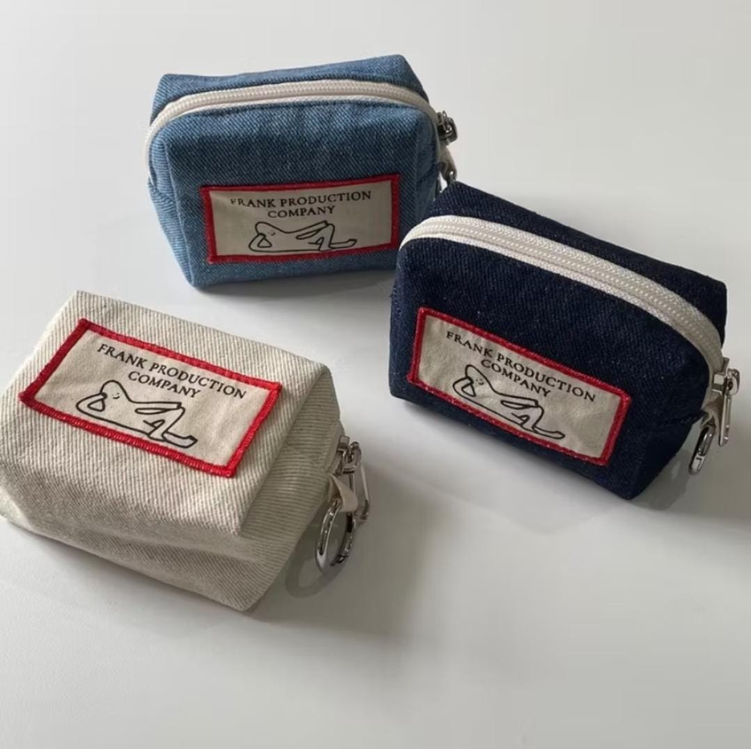 Frank Denim Card Pouch