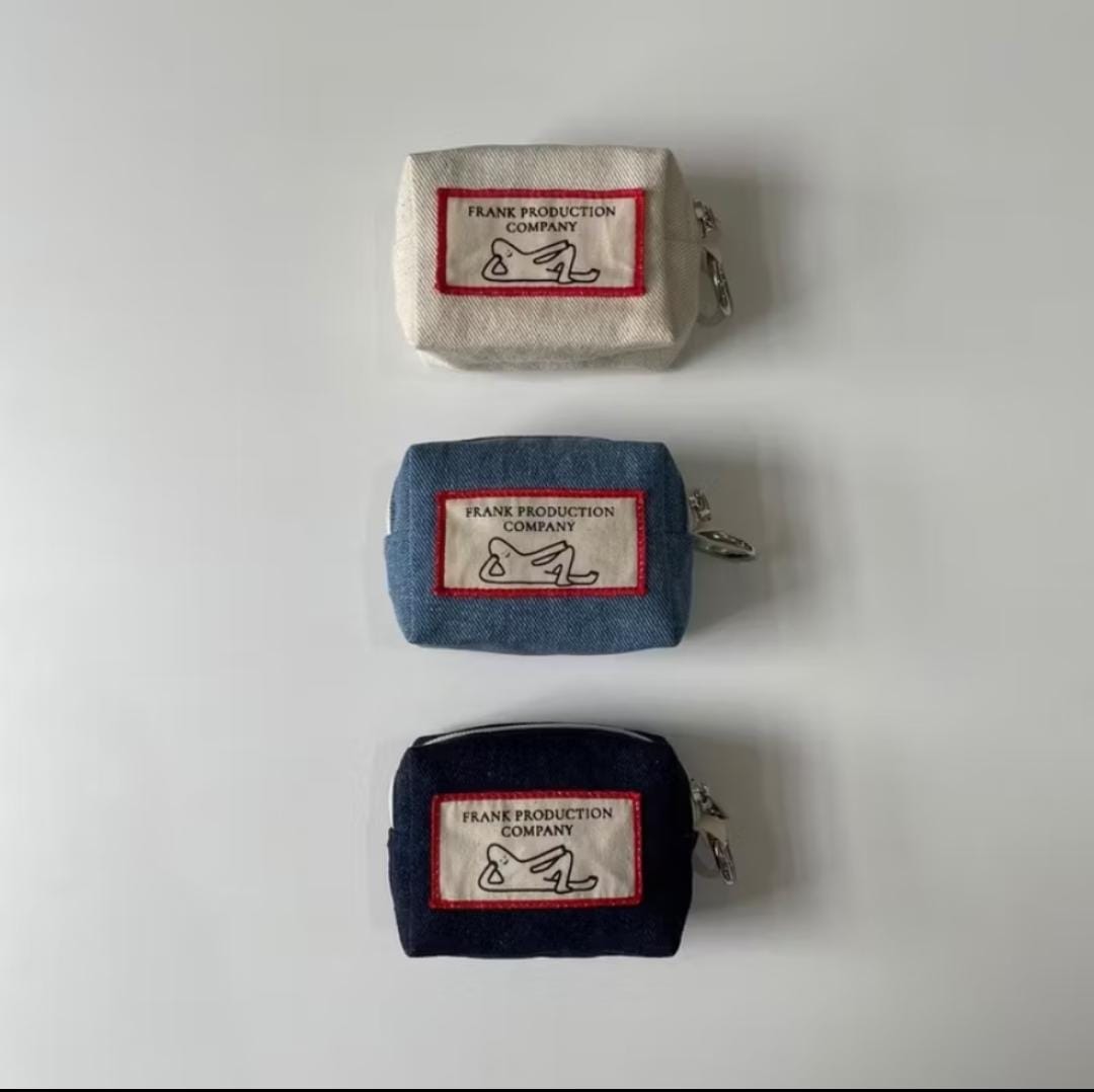 Frank Denim Card Pouch