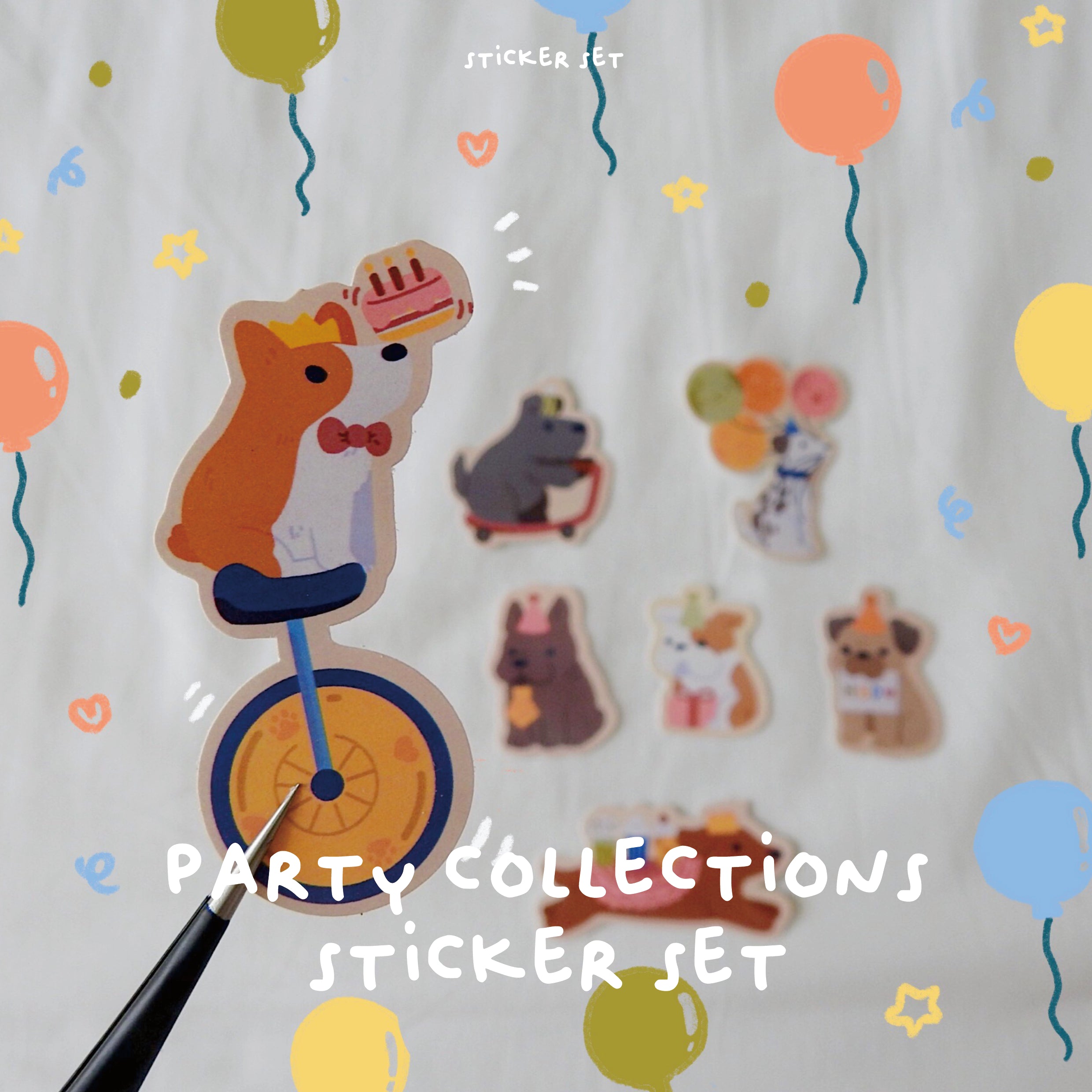 Sticker Set Party Collections