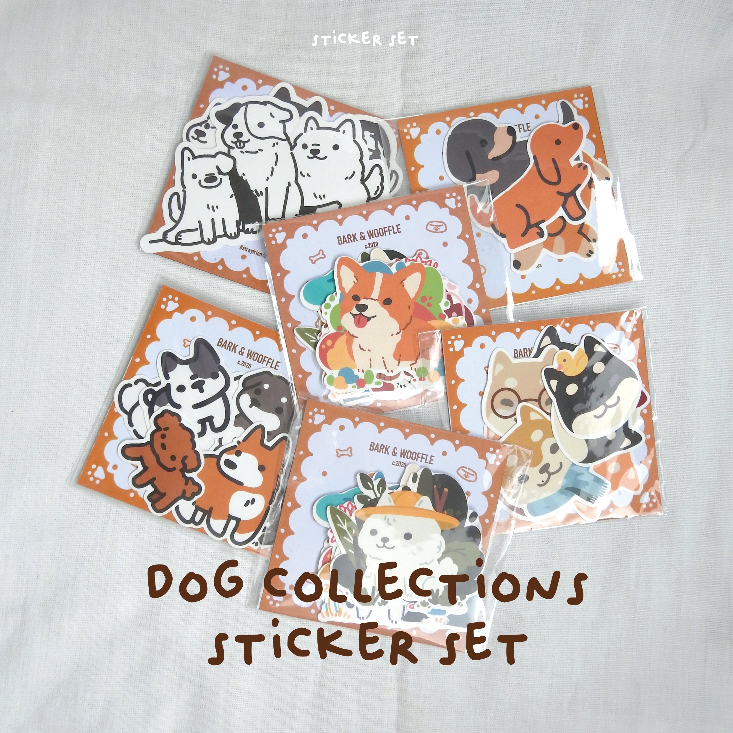 Sticker Set Dog Collections