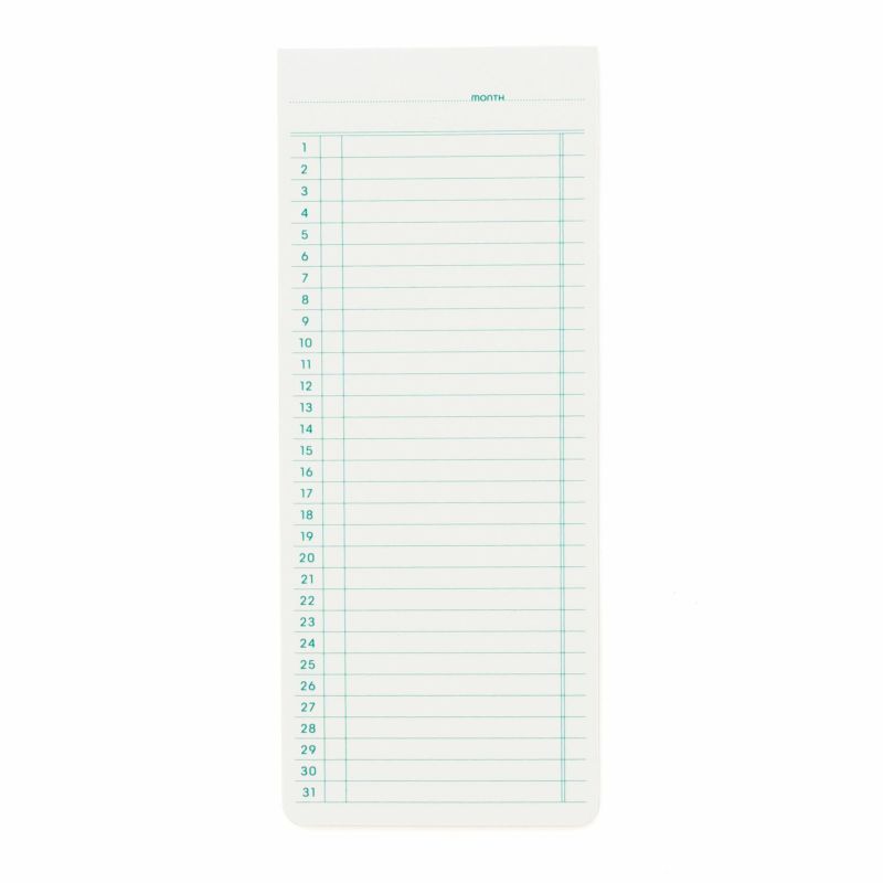 Sticky Memopad Monthly