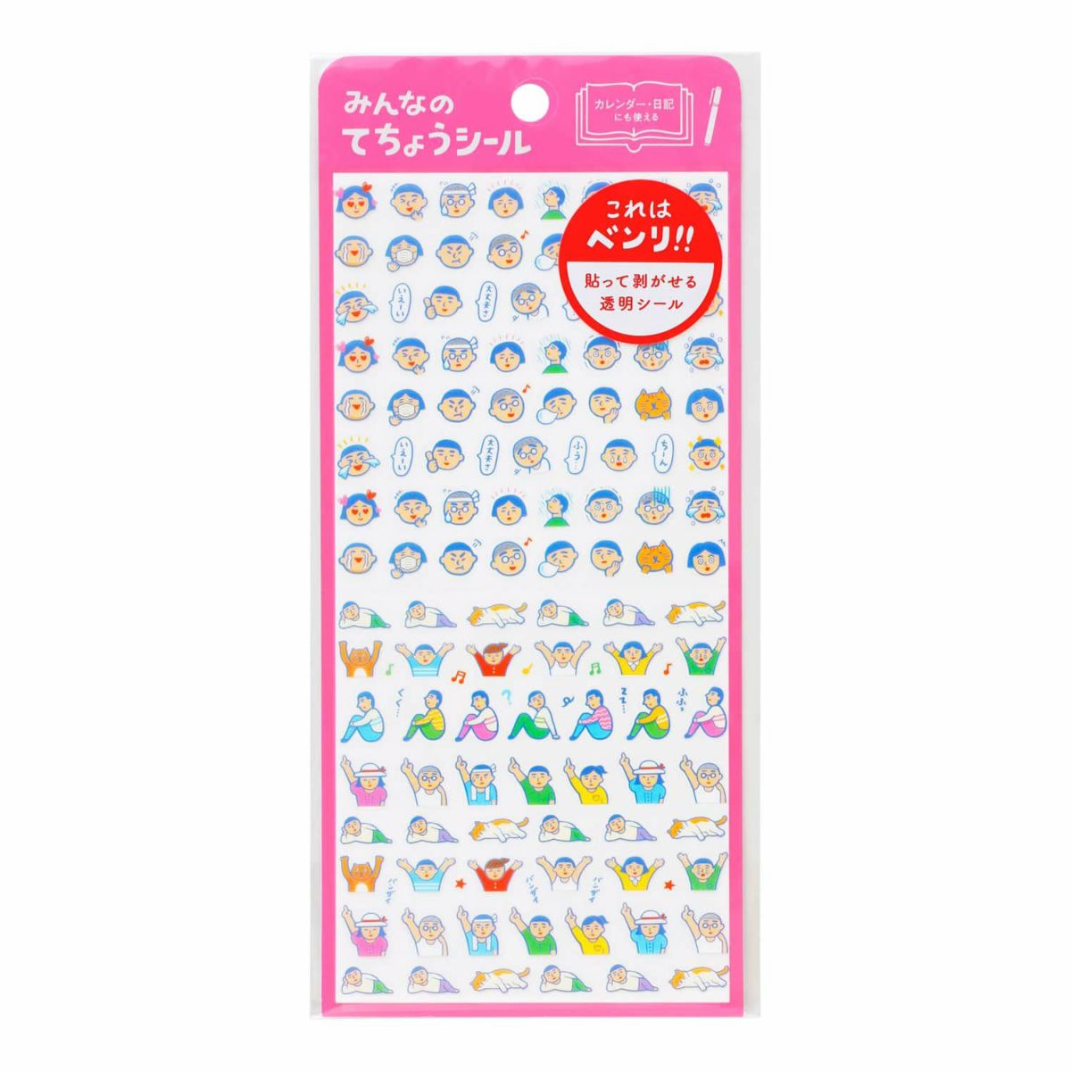 New Retro Diary Sticker