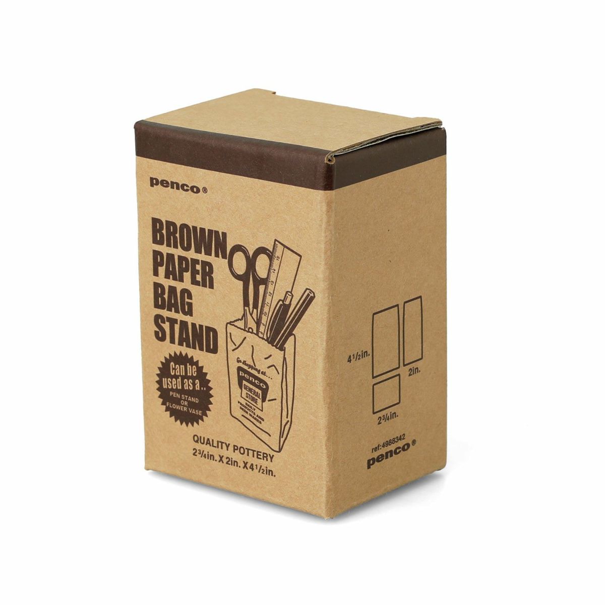 Brown Bag Pen Stand