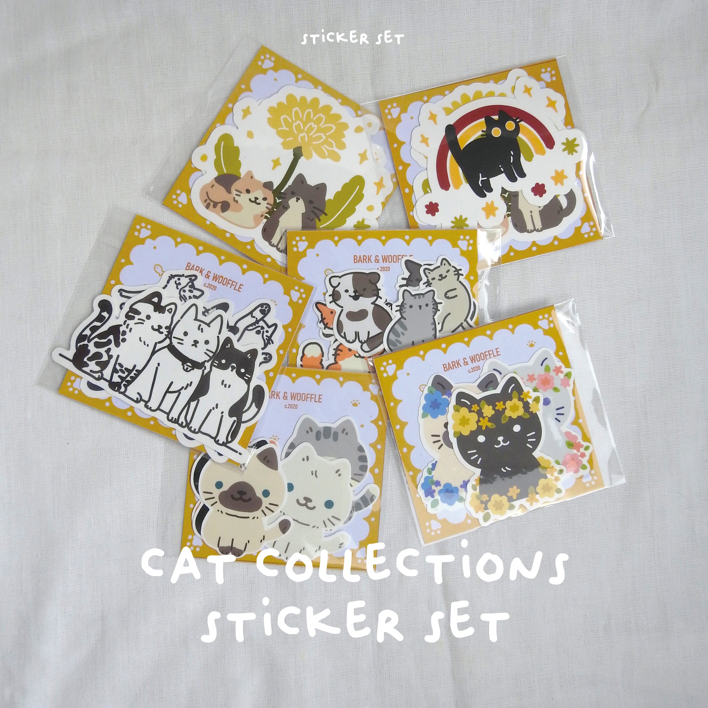 Sticker Set Cat Collections