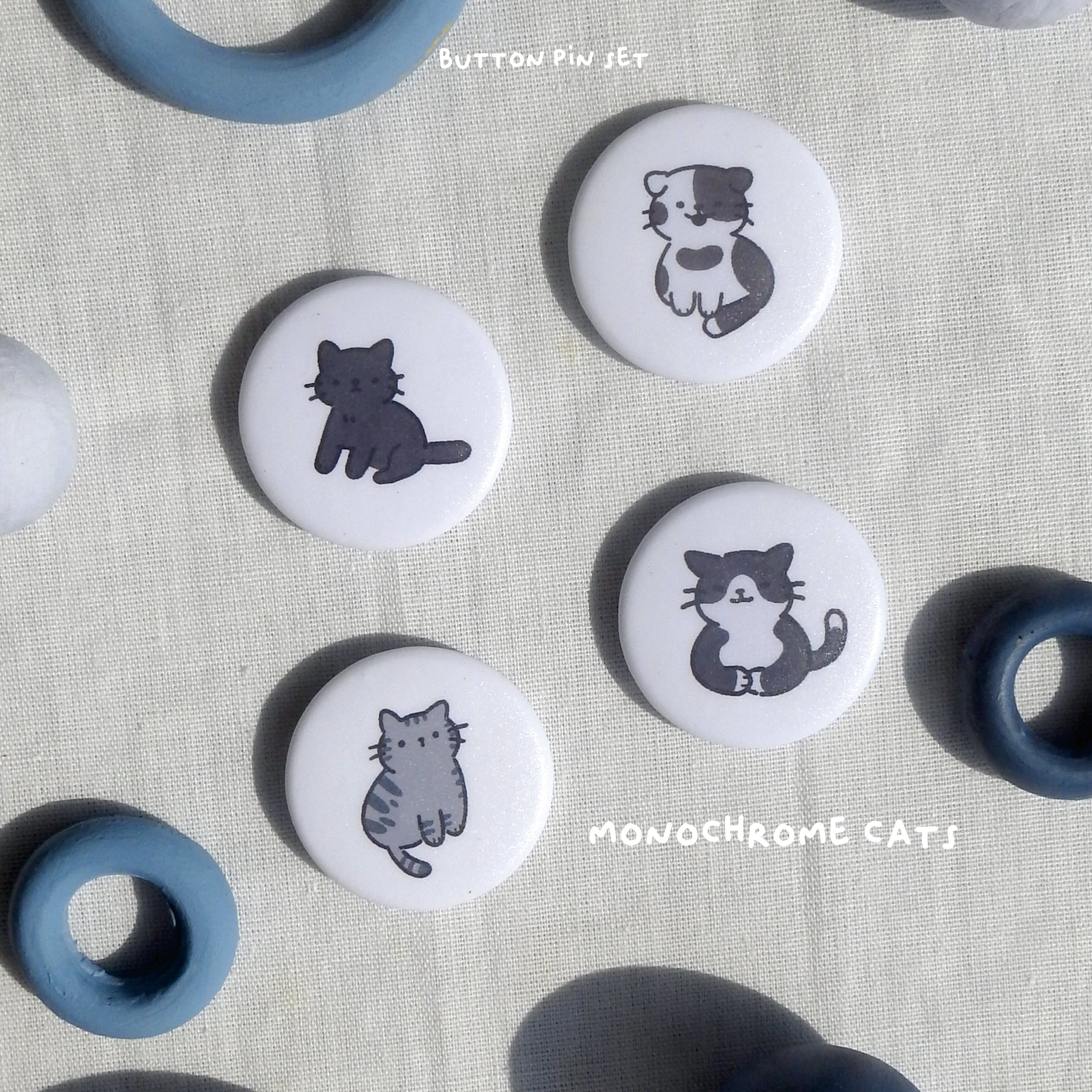 Pin Set Cats Collections