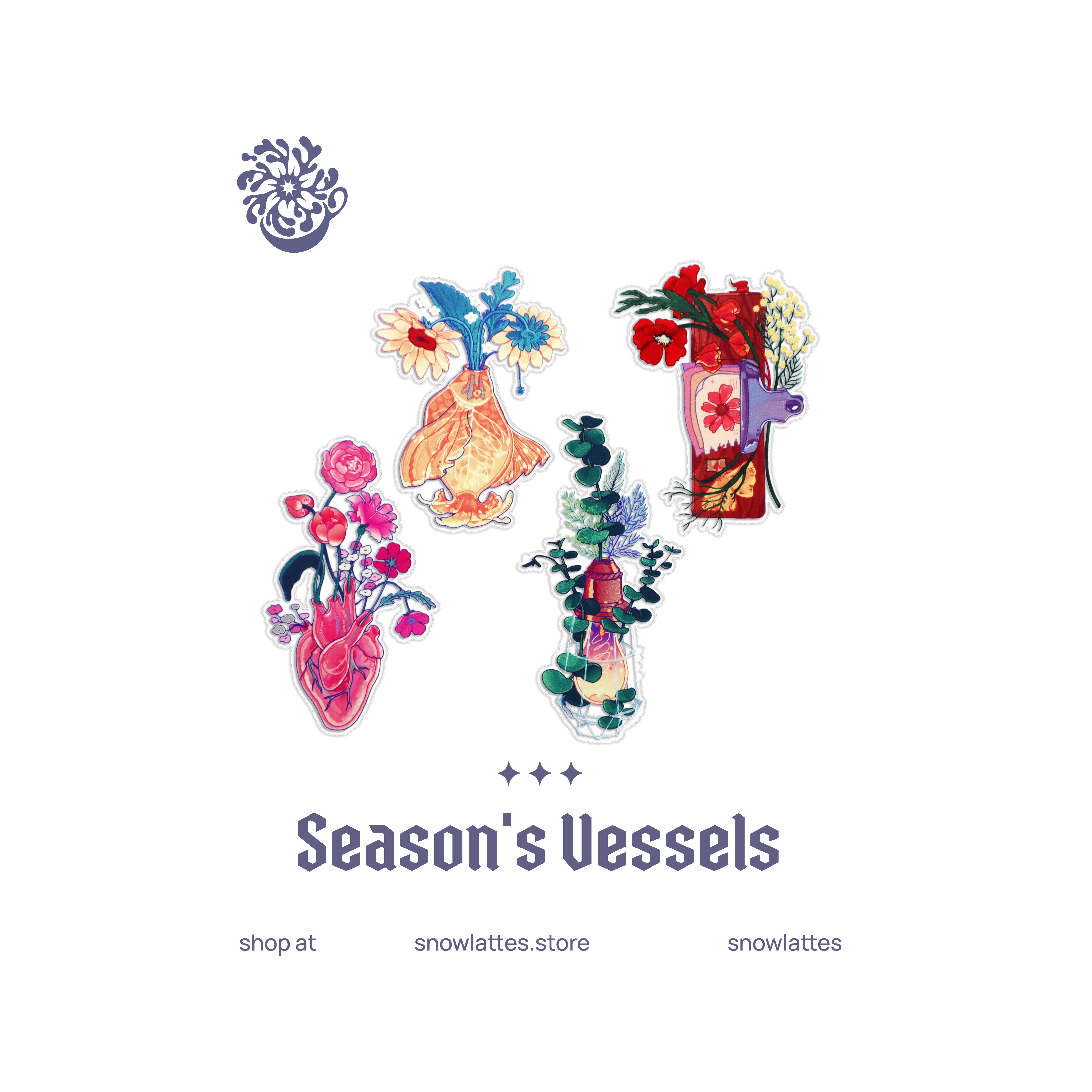 Seasonal Vessel Sticker Set