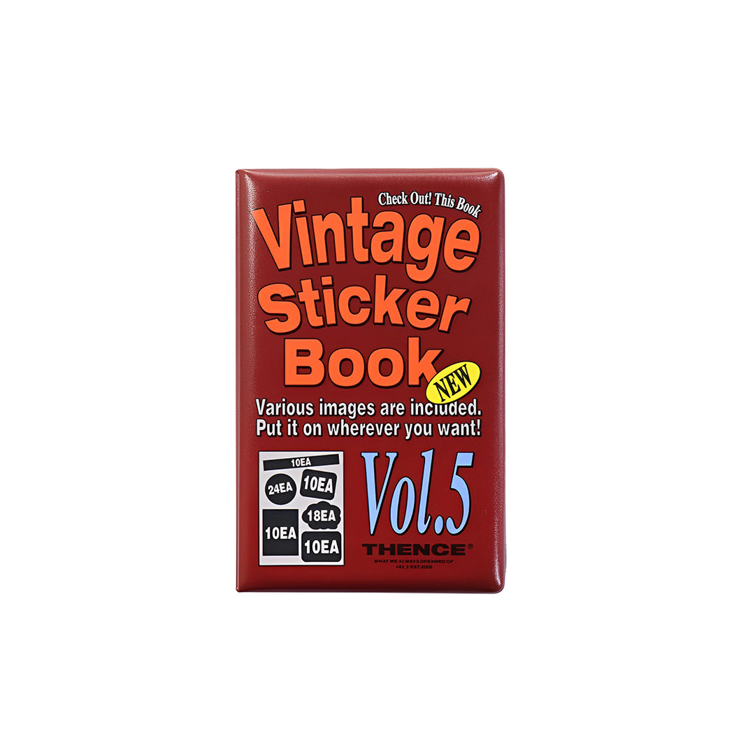 Vintage Sticker Book