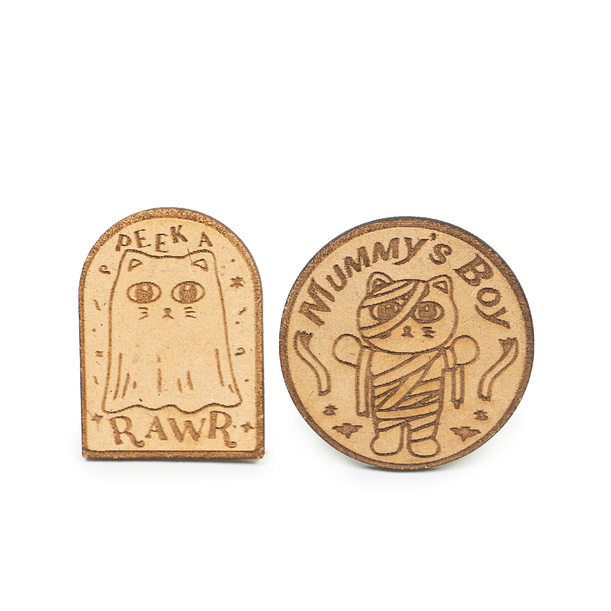 Wooden Pin Special Halloween Edition