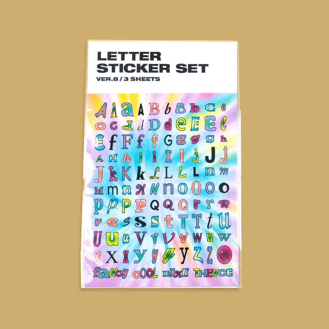 Letter Sticker Set