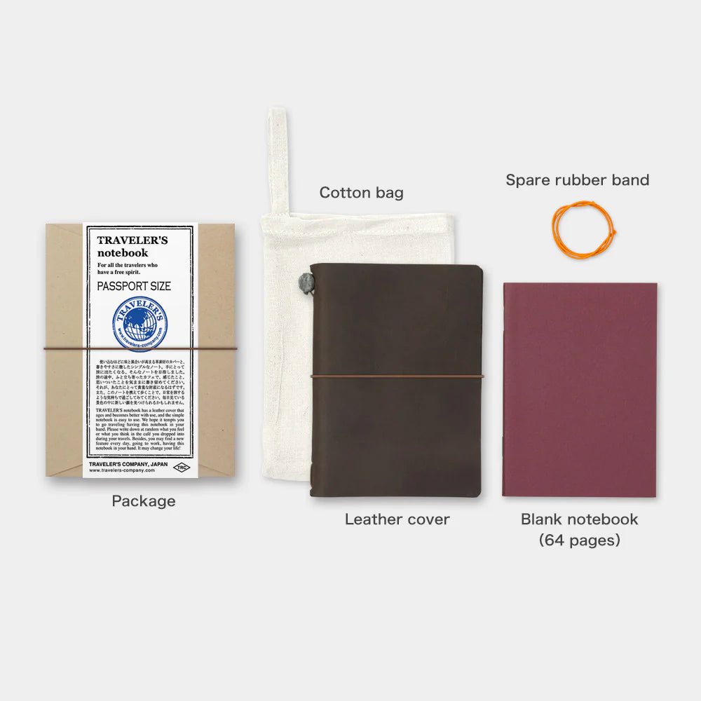 Notebook Brown (Passport Size)