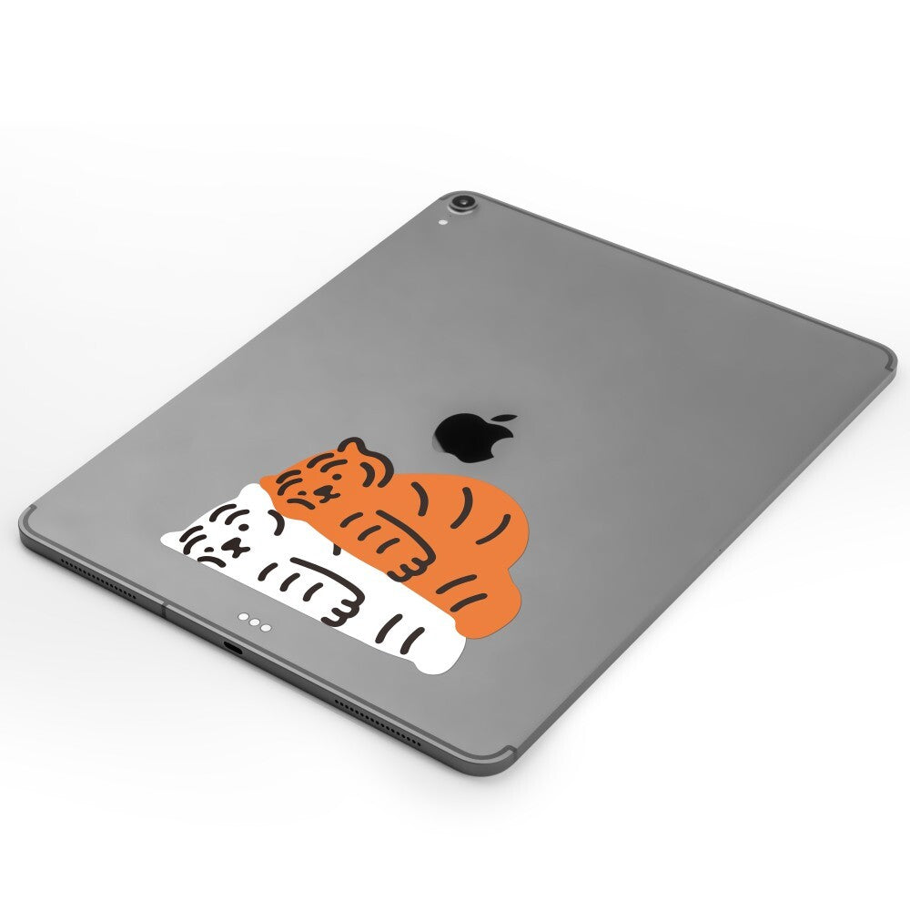 Charging Tiger Big Removable Sticker