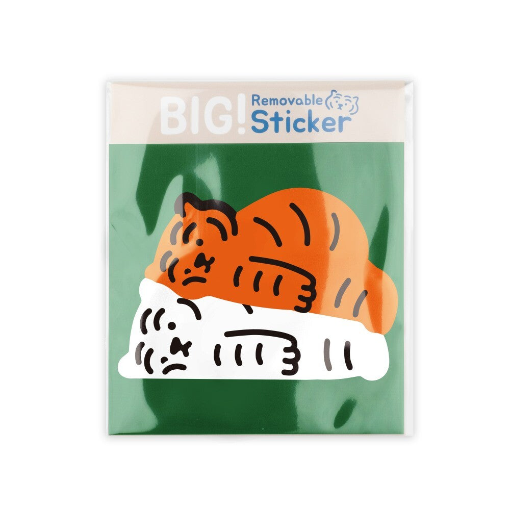 Charging Tiger Big Removable Sticker