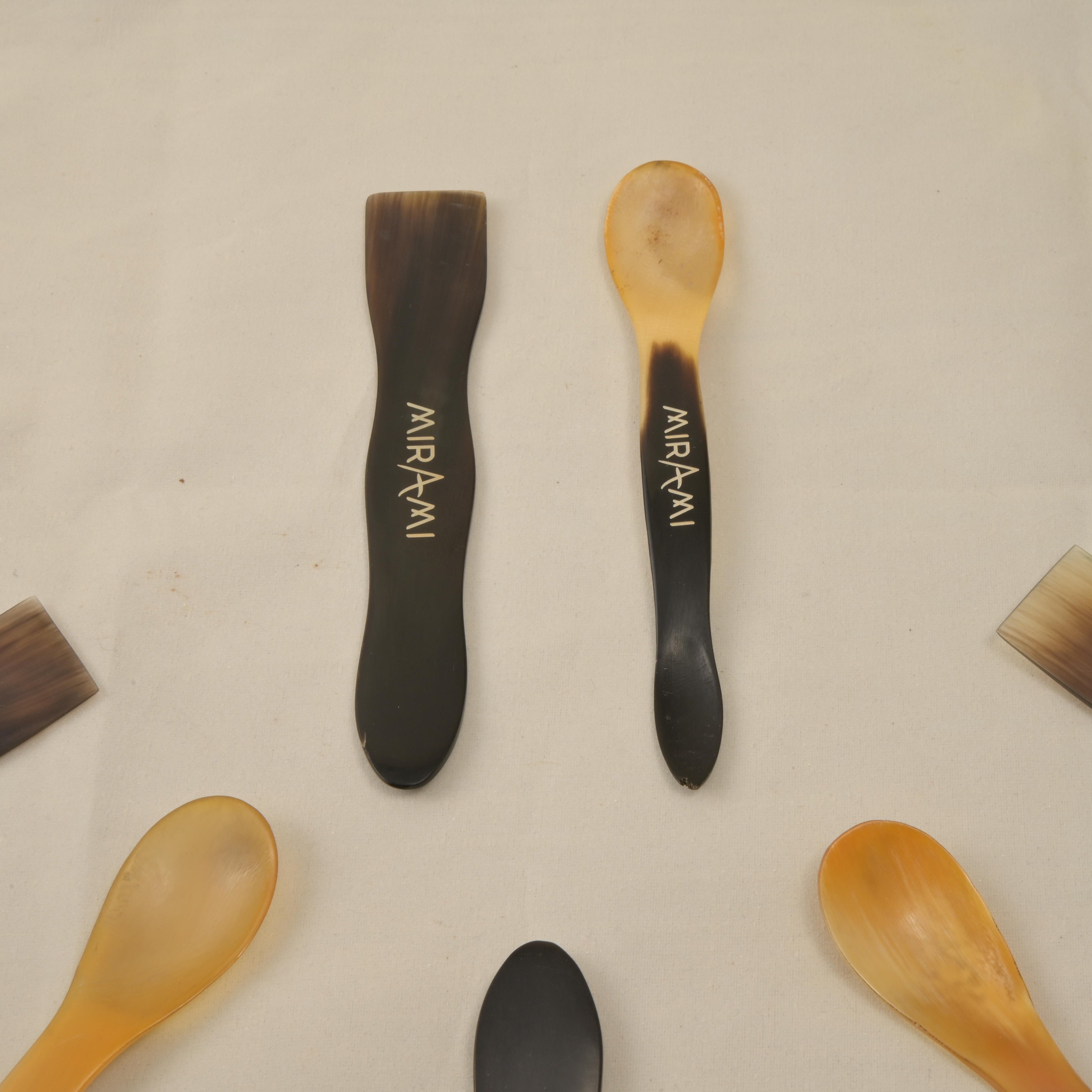 Organic Horn Spatula & Spoon