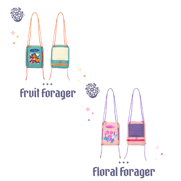 Forager Sling Bag with Foldable Shopping Bag