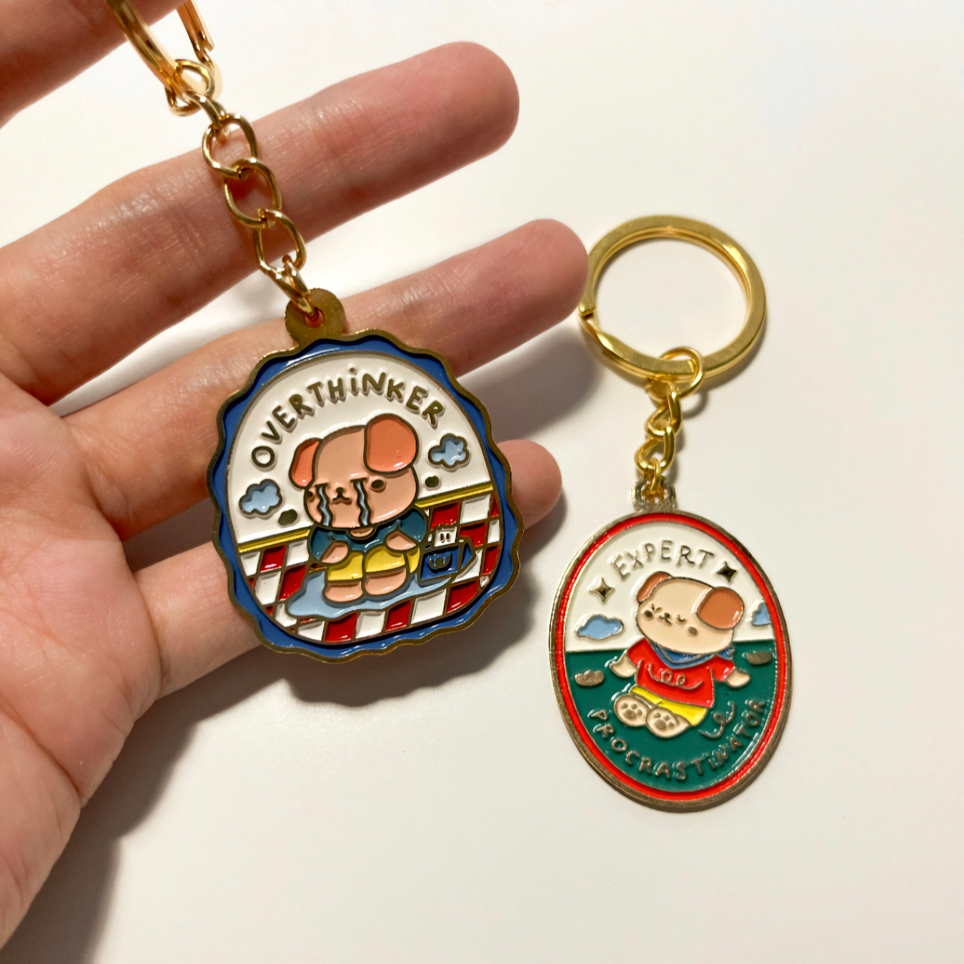 Enamel Keychain Pica Pica Special Edition