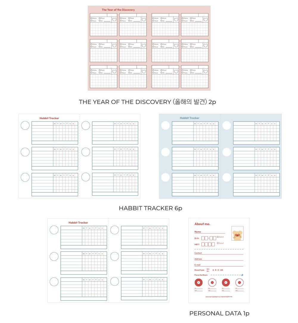 NOTEBOOK FRIENDS DIARY