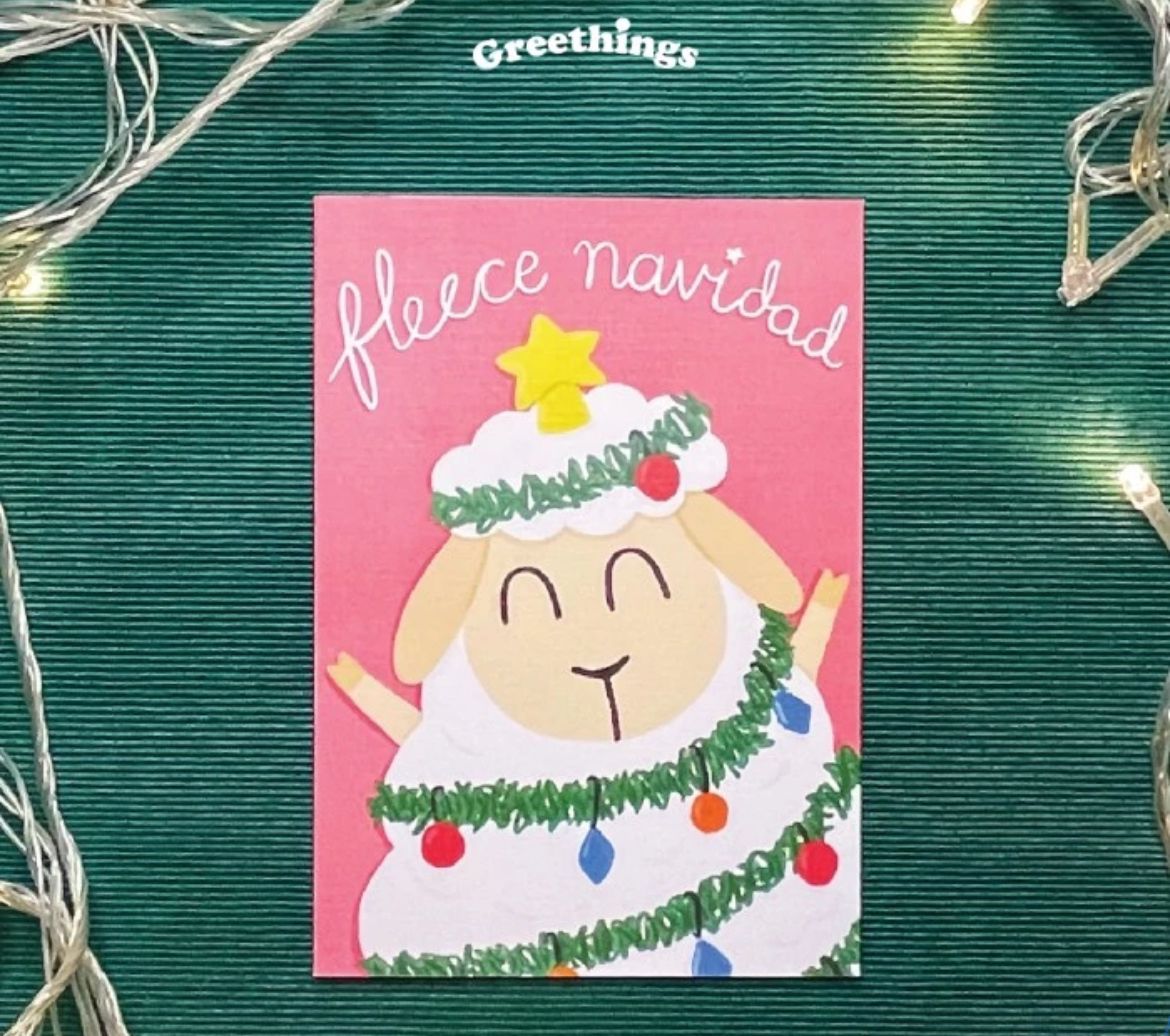 Premium Greeting Card Spesial Christmas