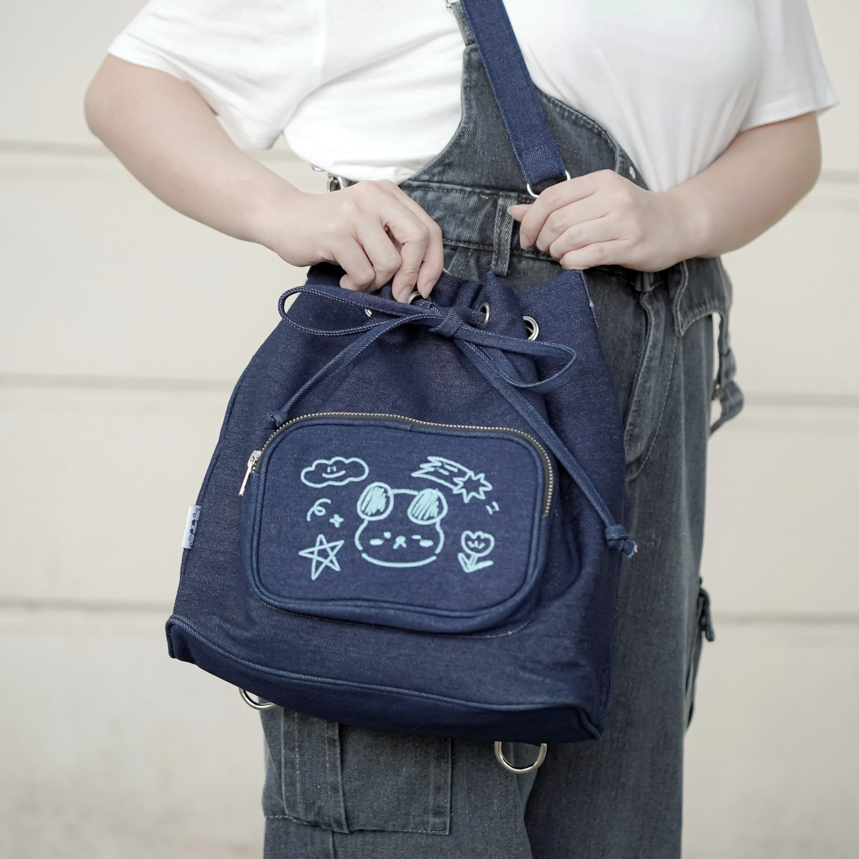 Denim Bag 2 in 1 Pica Pica Special Edition