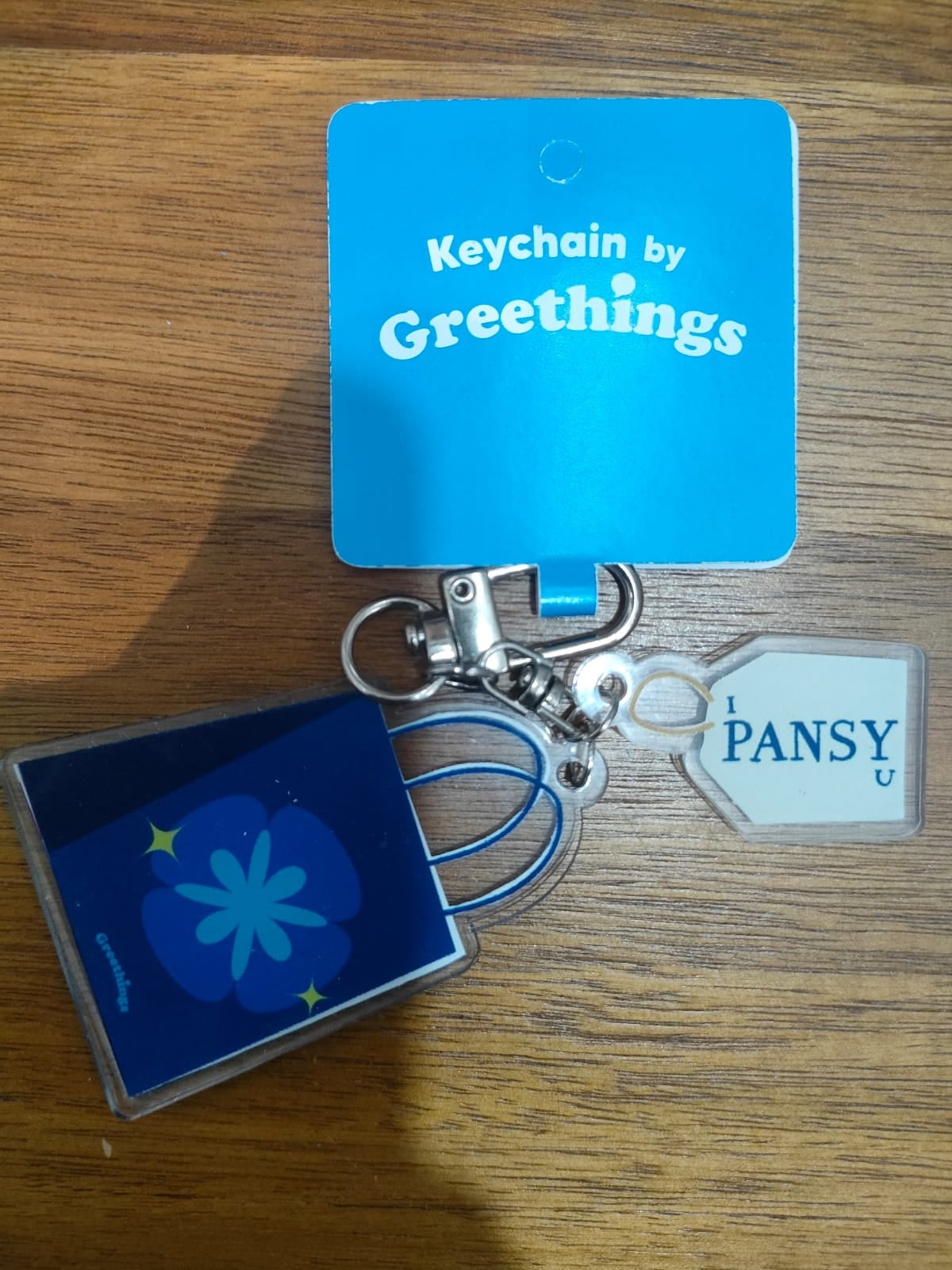 Key Chain Blue Series