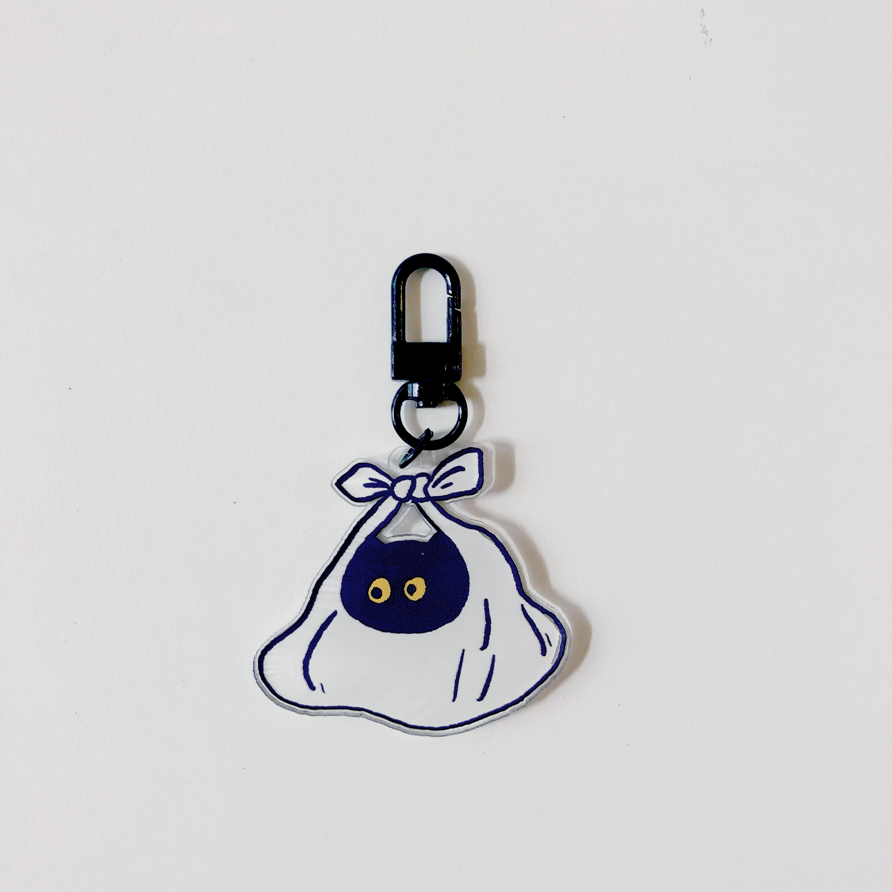 Acrylic Keyring Cat Series