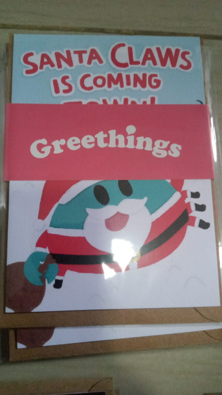 Premium Greeting Card Spesial Christmas