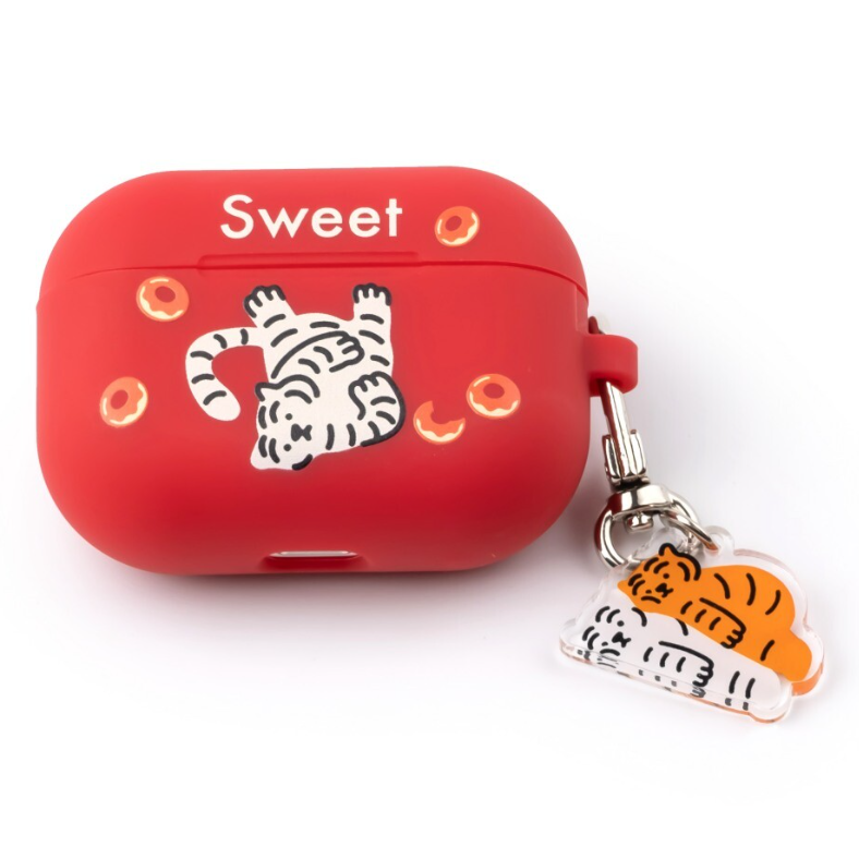 Charging Tiger Key Ring