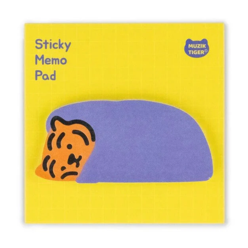 Blanket Tiger Sticky Memo Pad