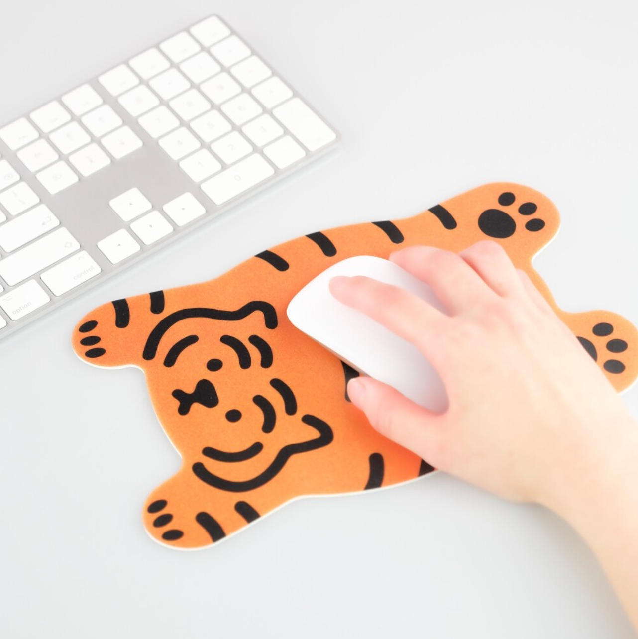 Plop Down Tiger Pvc Mouse Pad