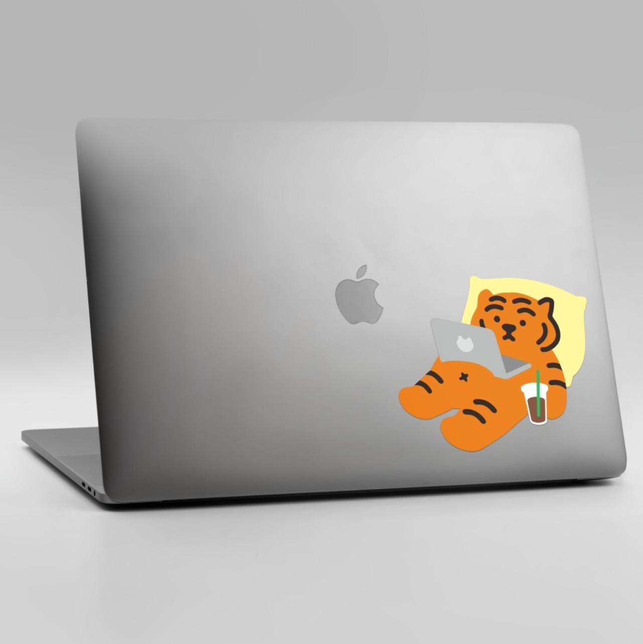 Stay Home Tiger Big Removable Sticker