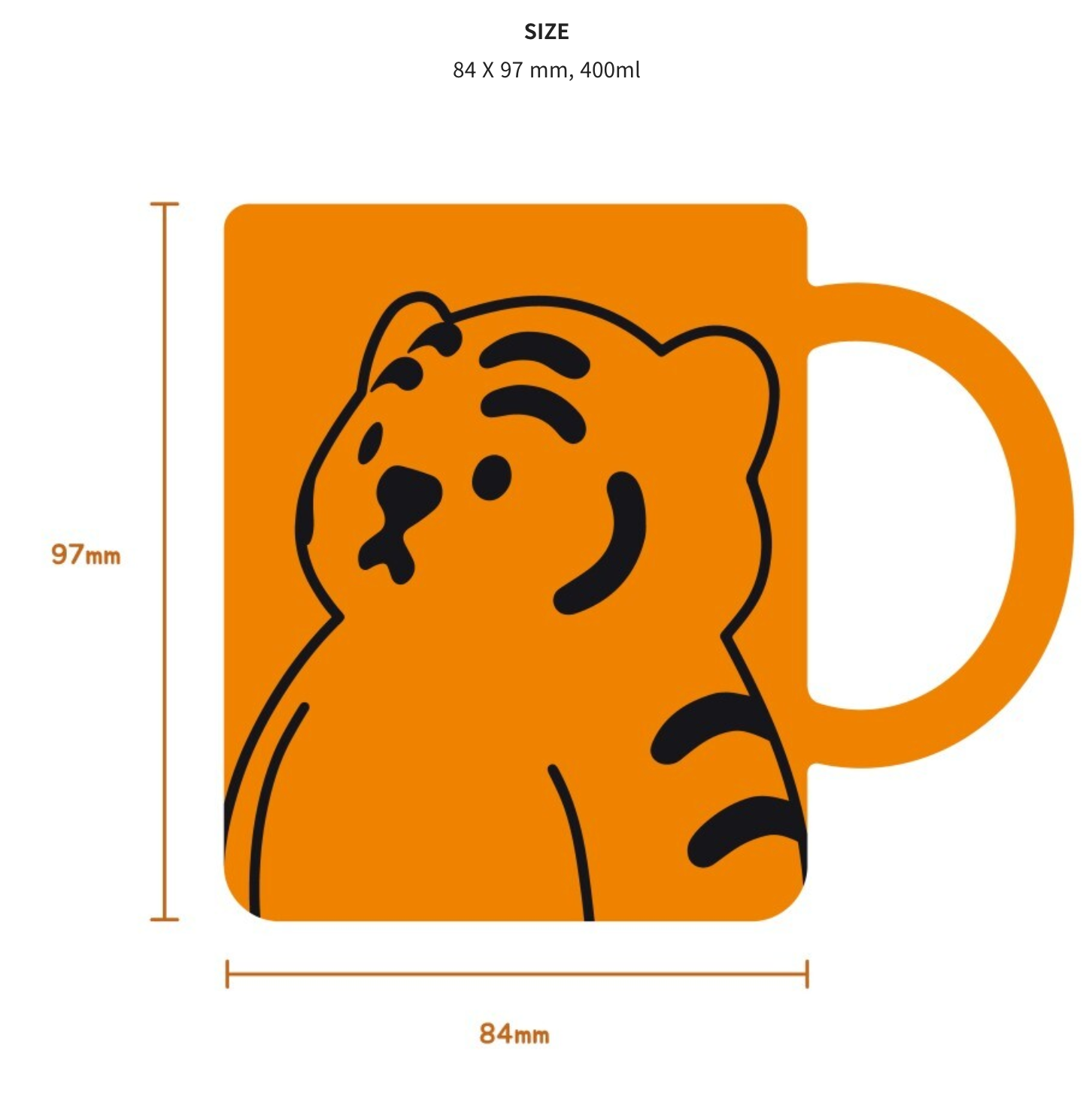 Tiger Ceramic Mug