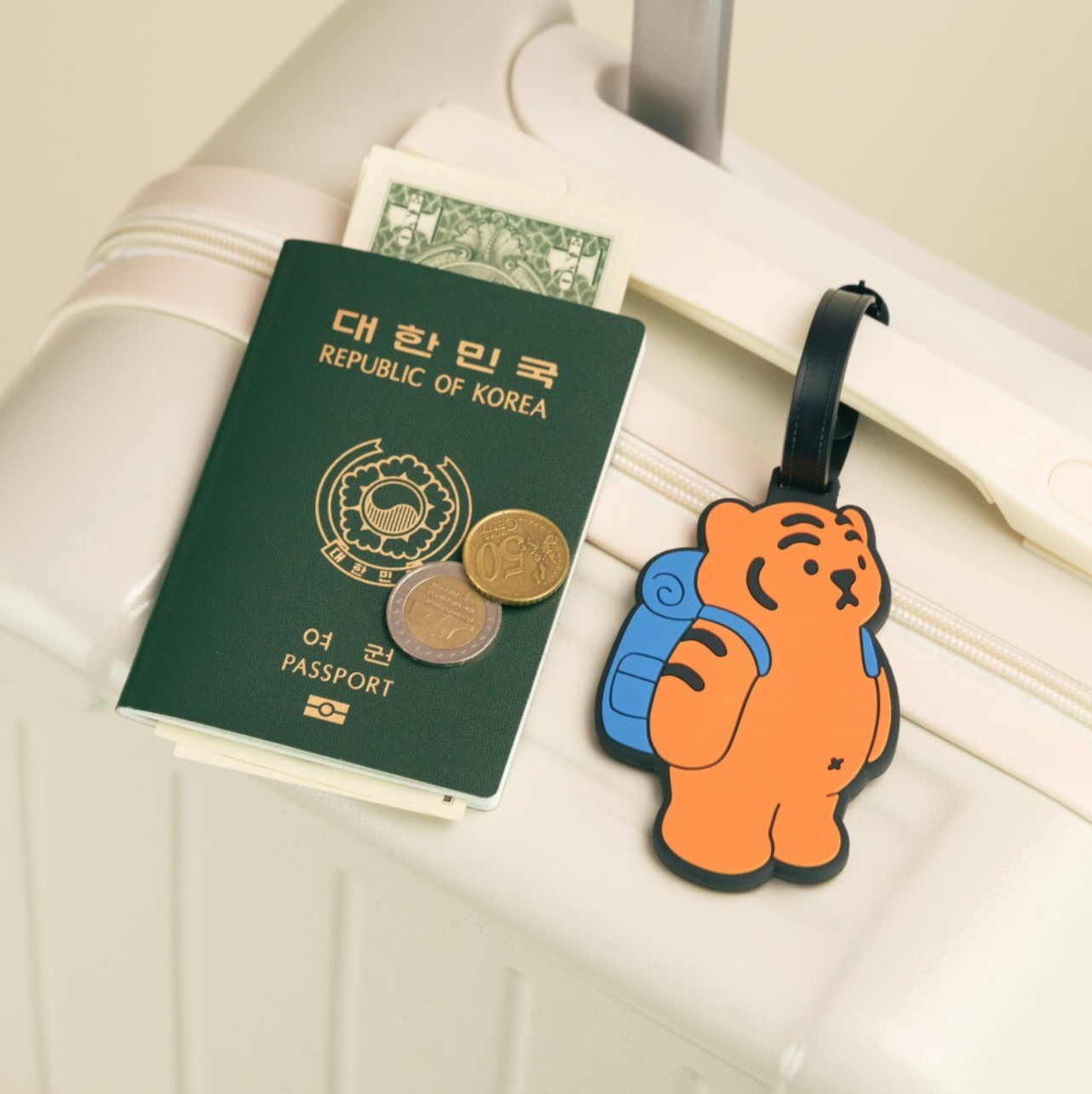 Backpack Tiger Luggage Tag