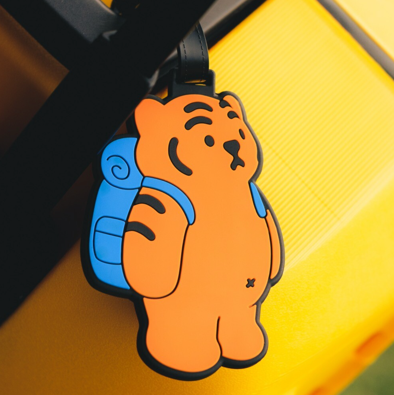 Backpack Tiger Luggage Tag