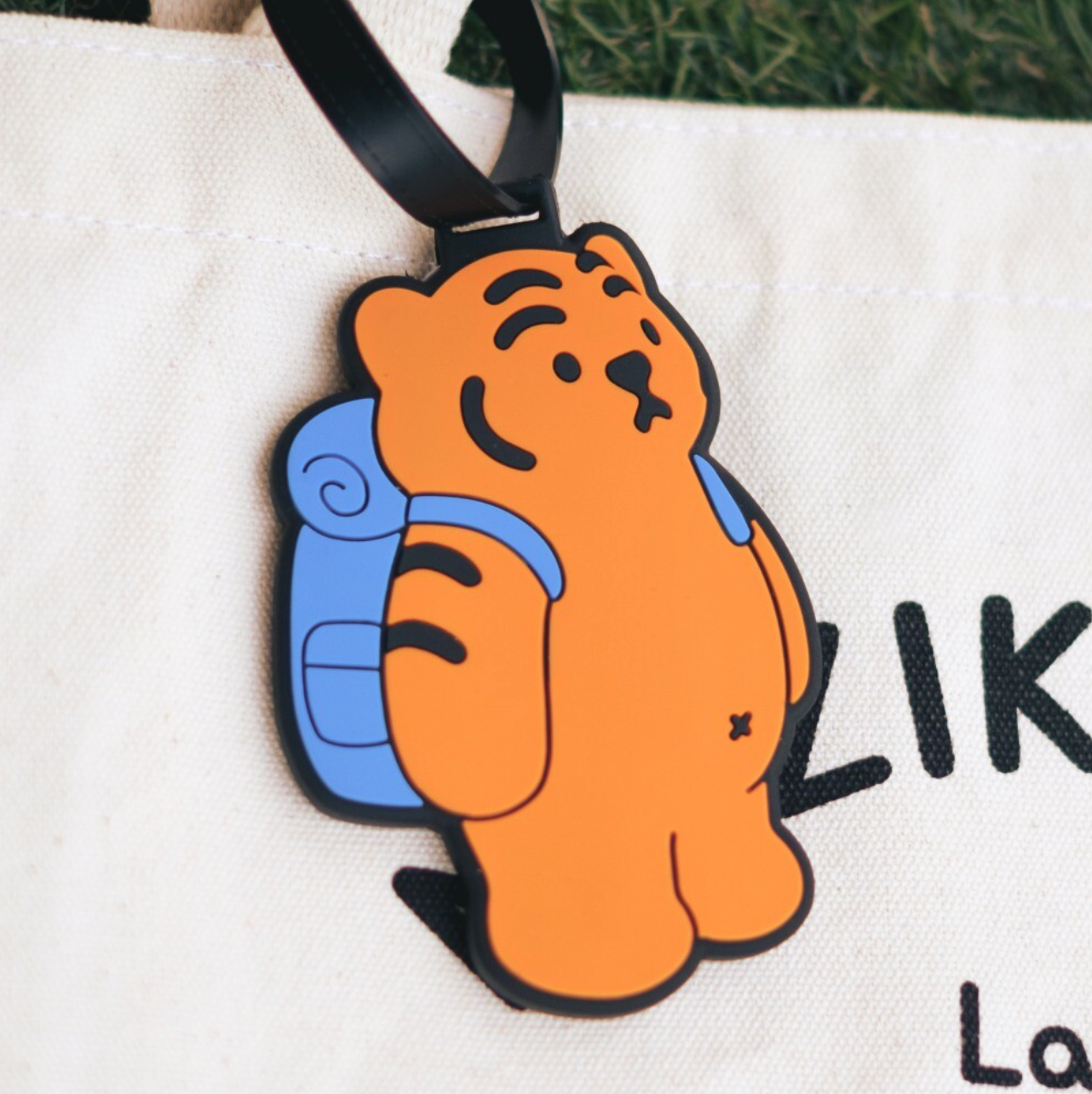 Backpack Tiger Luggage Tag