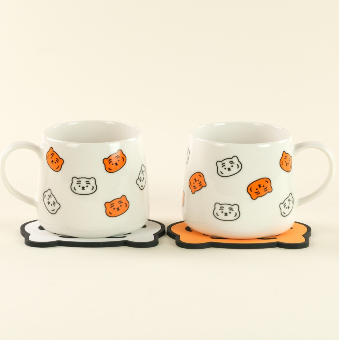 Pattern Mugs 2p Set