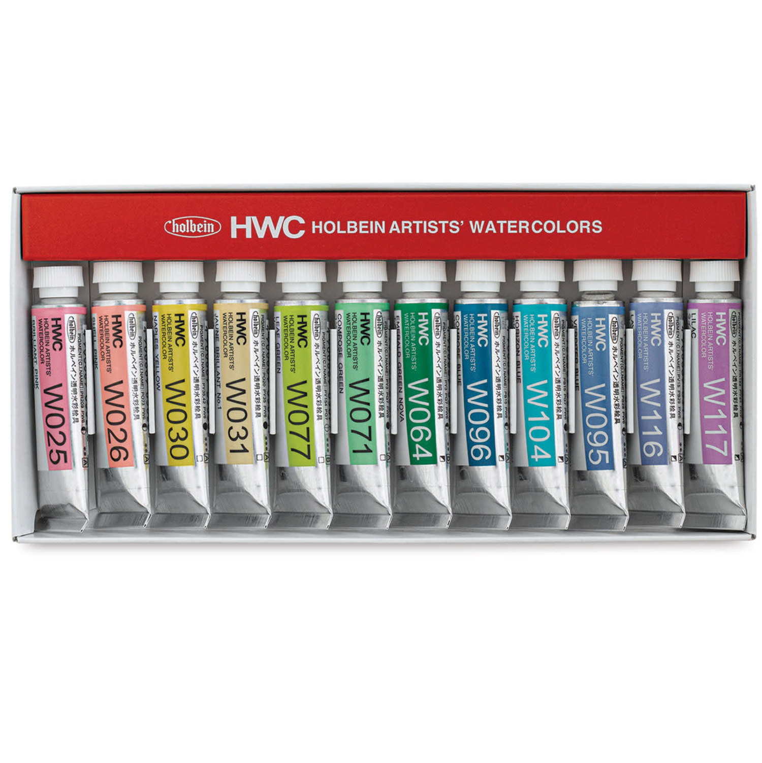 Artist Watercolor Set of 12 Colors Pastel Edition