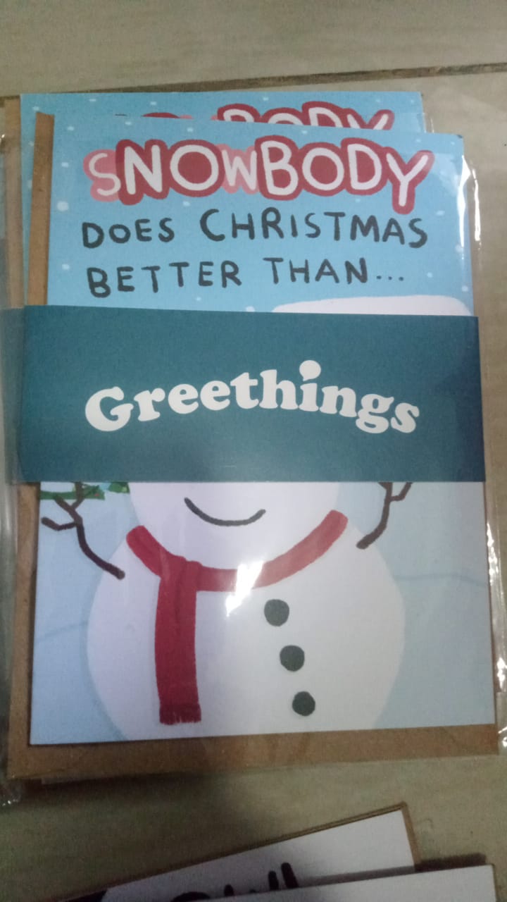 Premium Greeting Card Spesial Christmas