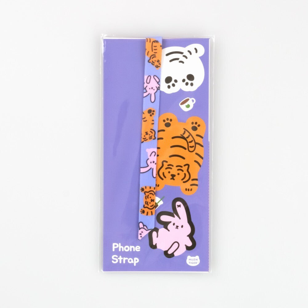 TIGER & POREUMEE PHONE STRAP