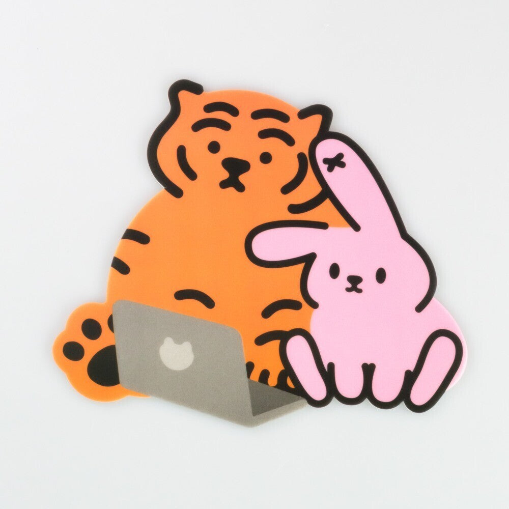 Tiger & Poreumee PVC Mouse PAD