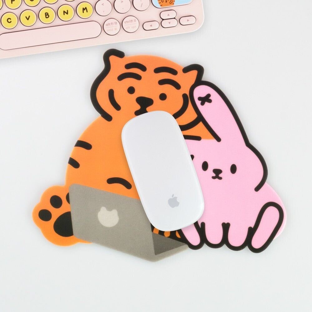 Tiger & Poreumee PVC Mouse PAD