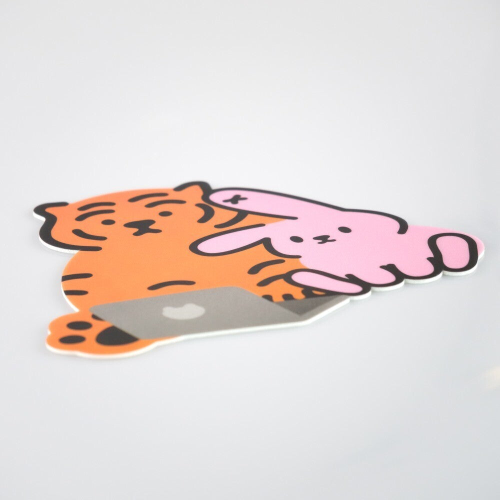 Tiger & Poreumee PVC Mouse PAD