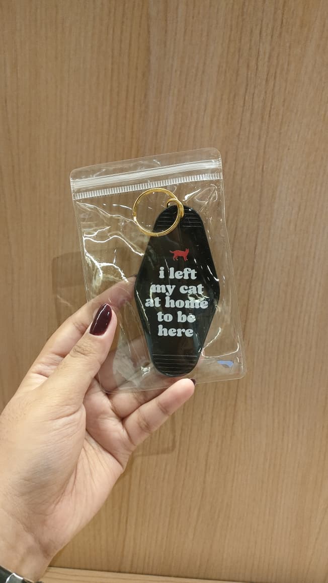 Five Lives Down Motel Keychain