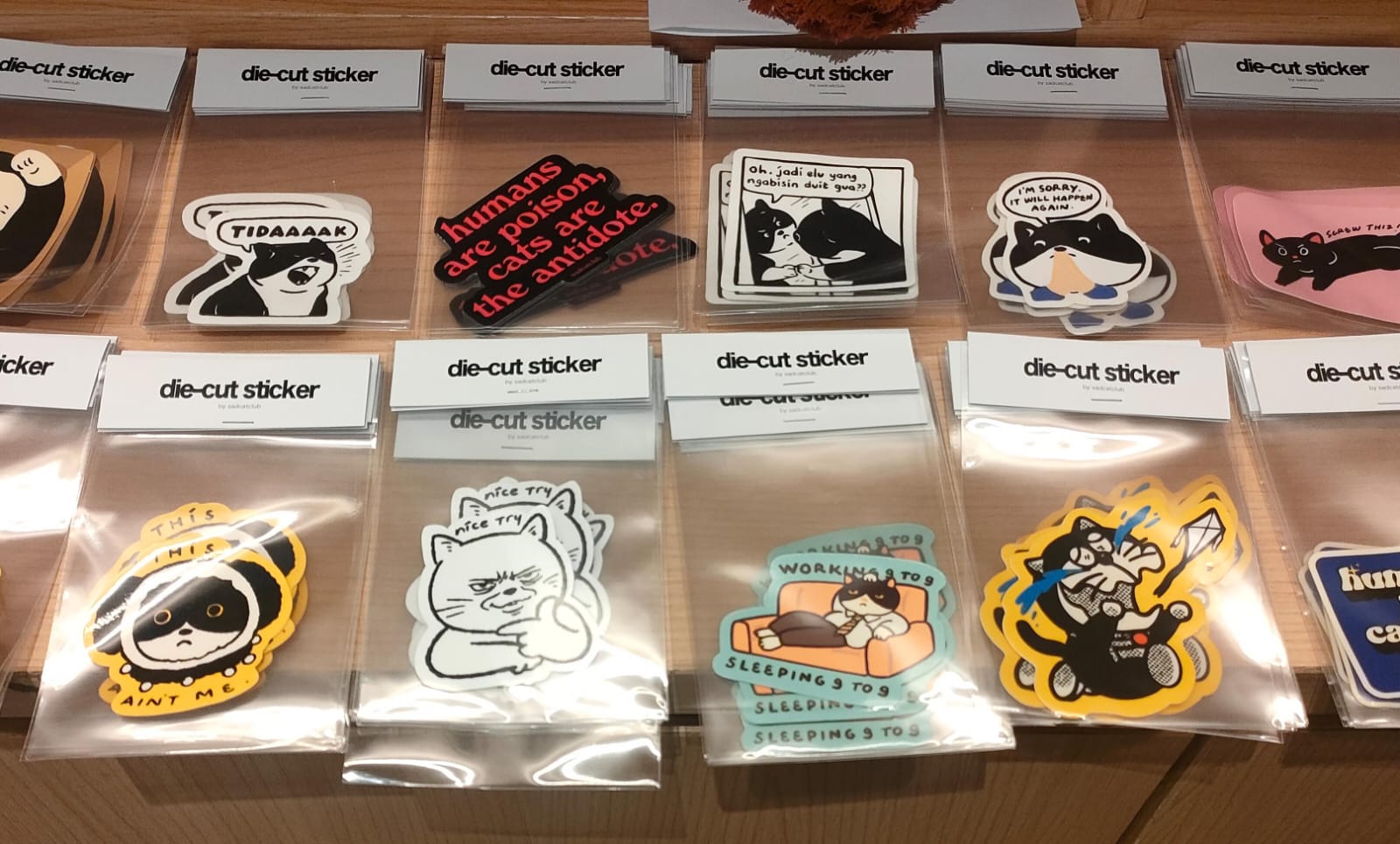 Assorted Die Cut Sticker