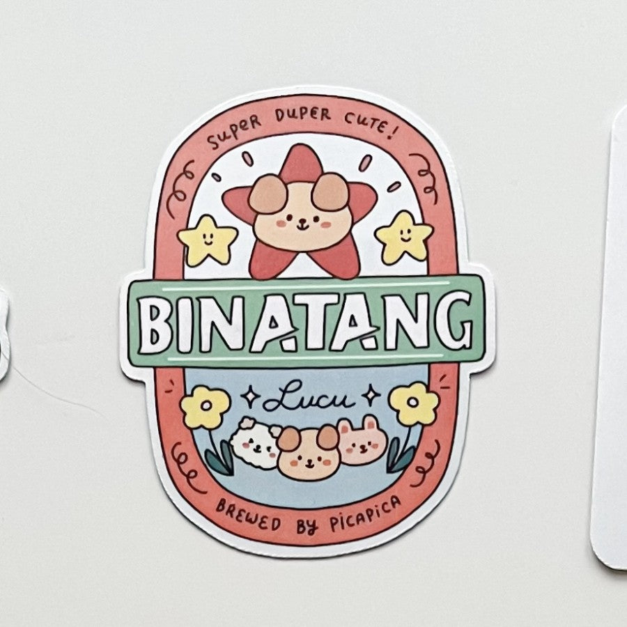 Die Cut Sticker Pica Pica