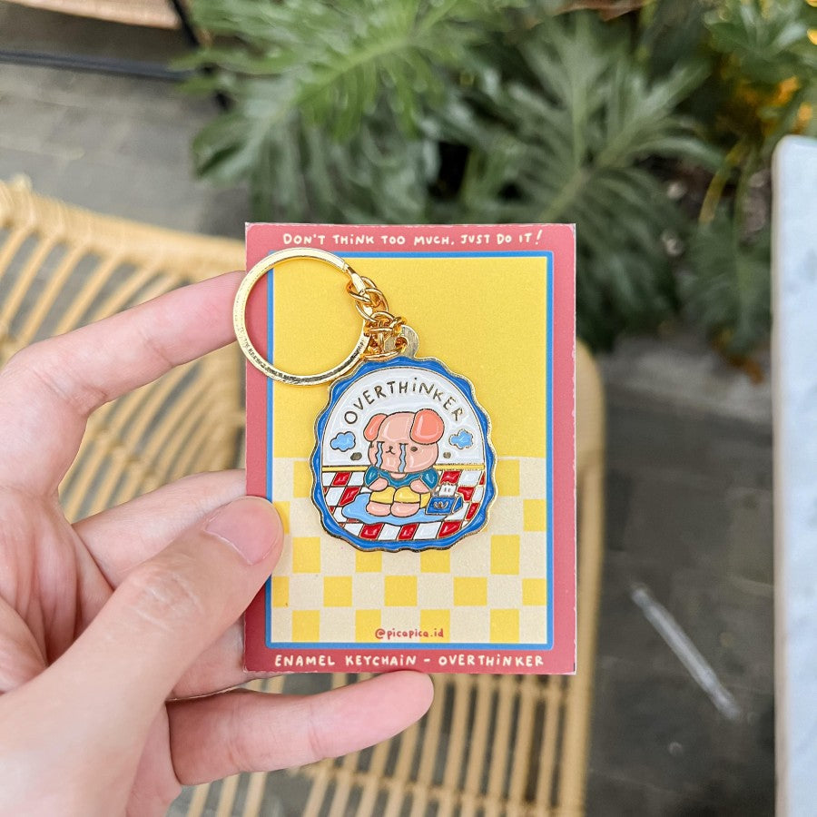 Enamel Keychain Pica Pica Special Edition