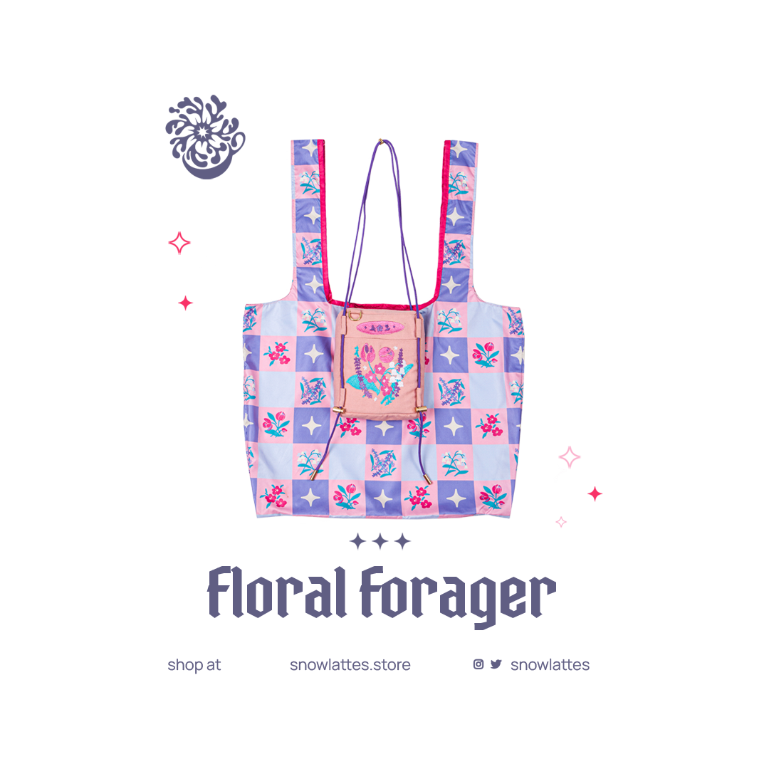 Forager Sling Bag with Foldable Shopping Bag